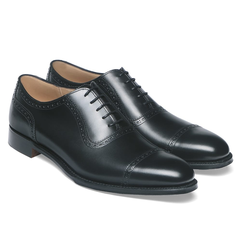 Oxford in Black Calf Leather
