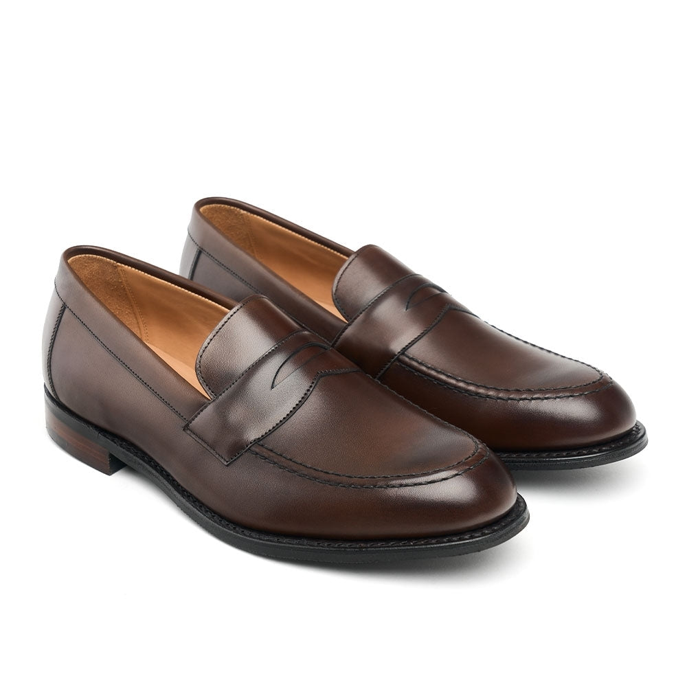 Loafer in Mocha Calf Leather