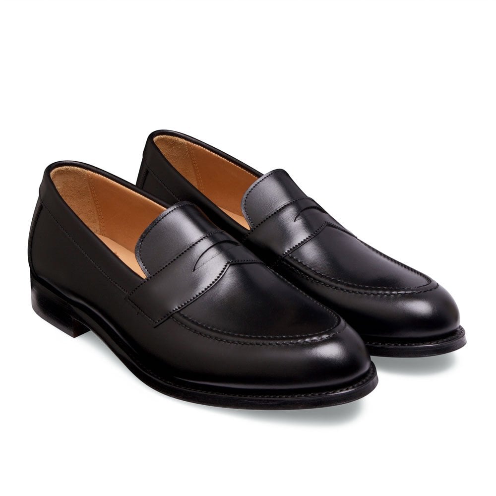 Loafer in Black Calf Leather