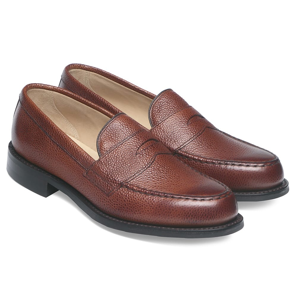 Loafer in Mahogany Grain Leather