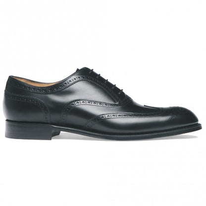 Oxford Brogue in Black Calf Leather