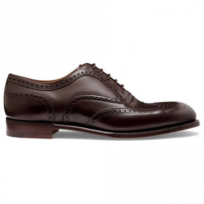 Oxford Brogue in Mocha Calf Leather