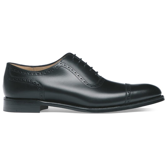 Oxford in Black Calf Leather