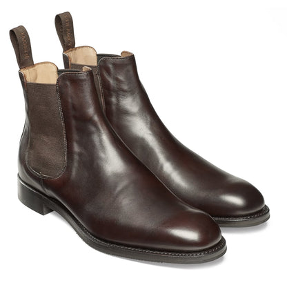 Chelsea Boot in Mocha Calf Leather