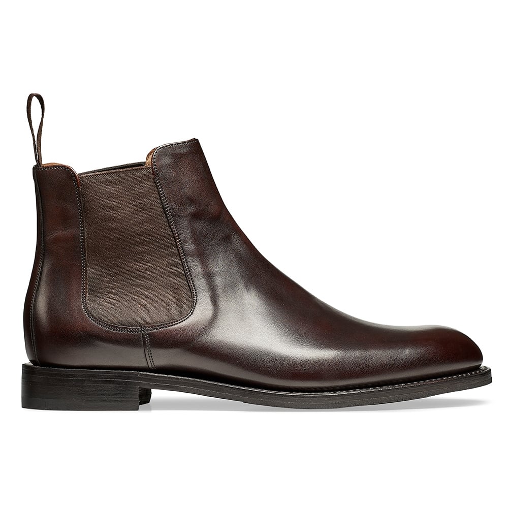 Chelsea Boot in Mocha Calf Leather