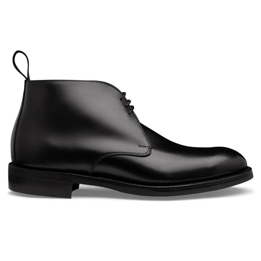 Chukka Boot in Black Calf Leather