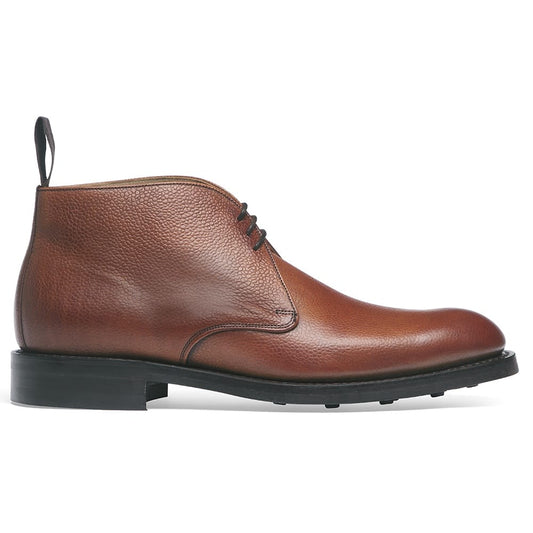 Chukka Boot in Mahogany Grain Leather