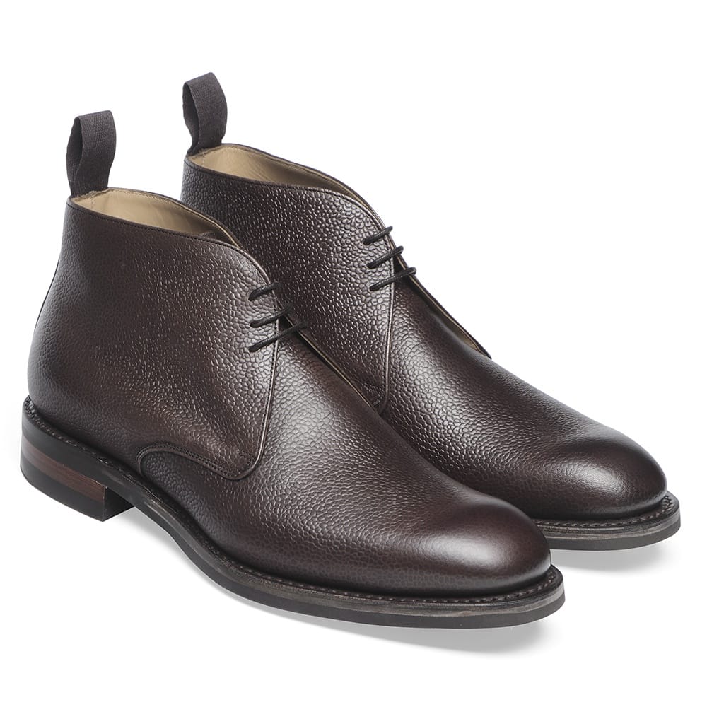 Chukka Boot in Walnut Grain Leather