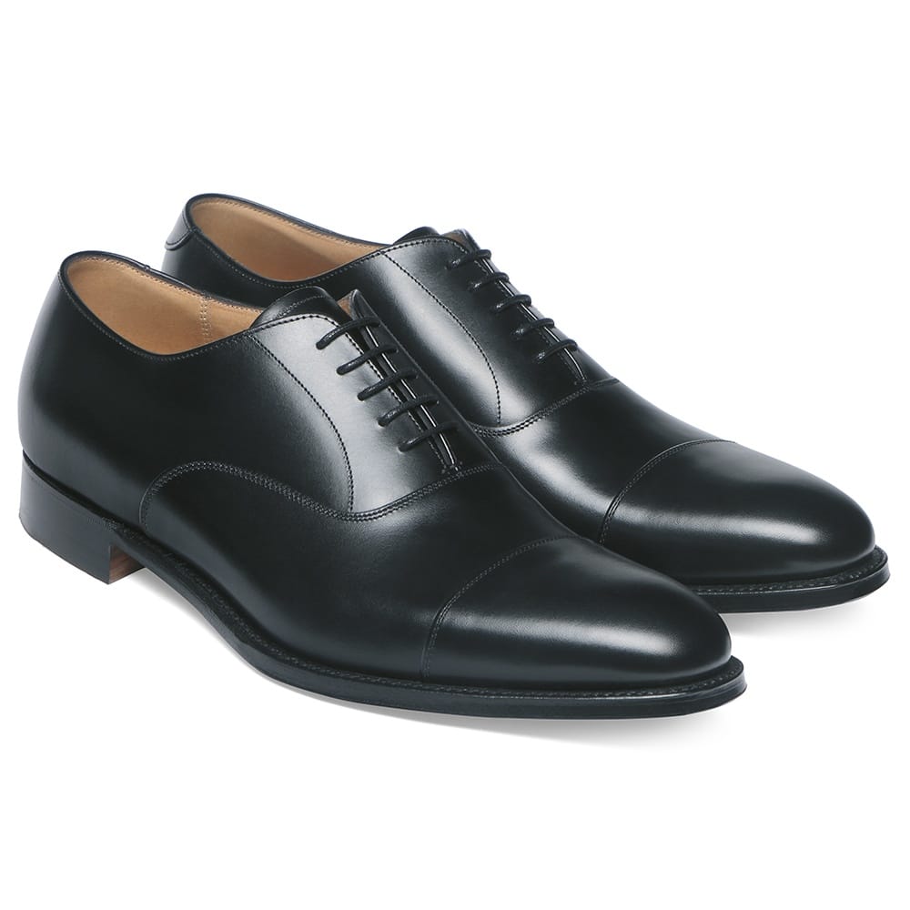 Classic Oxford in Black Calf Leather