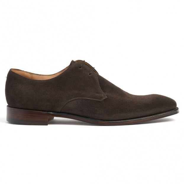 Derby in Bitter Chocolate Suede