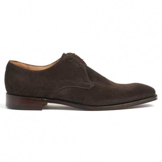 Derby in Bitter Chocolate Suede