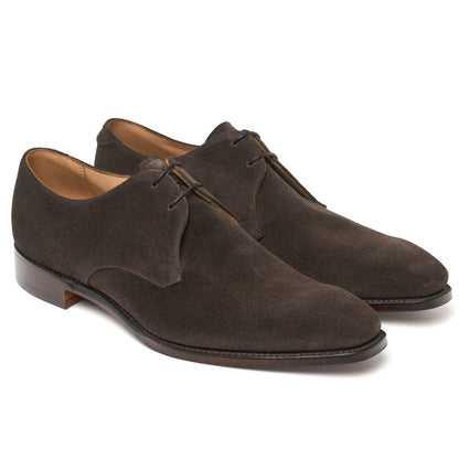 Derby in Bitter Chocolate Suede