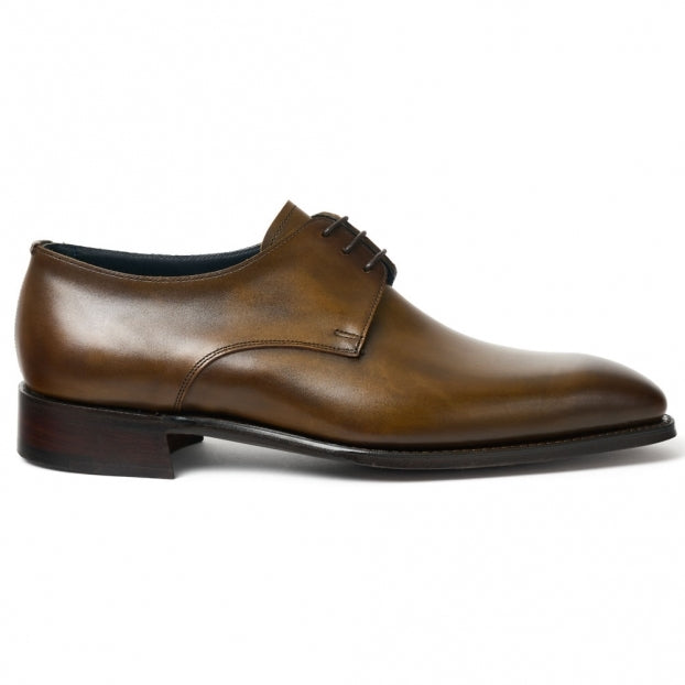 Derby in Bronzed Espresso Calf Leather